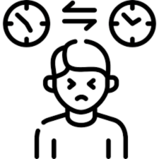 <p>Éliminez le décalage horaire</p>