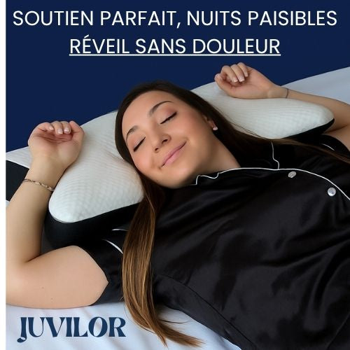 OrthoDream™ 🌙 - Oreiller orthopédique