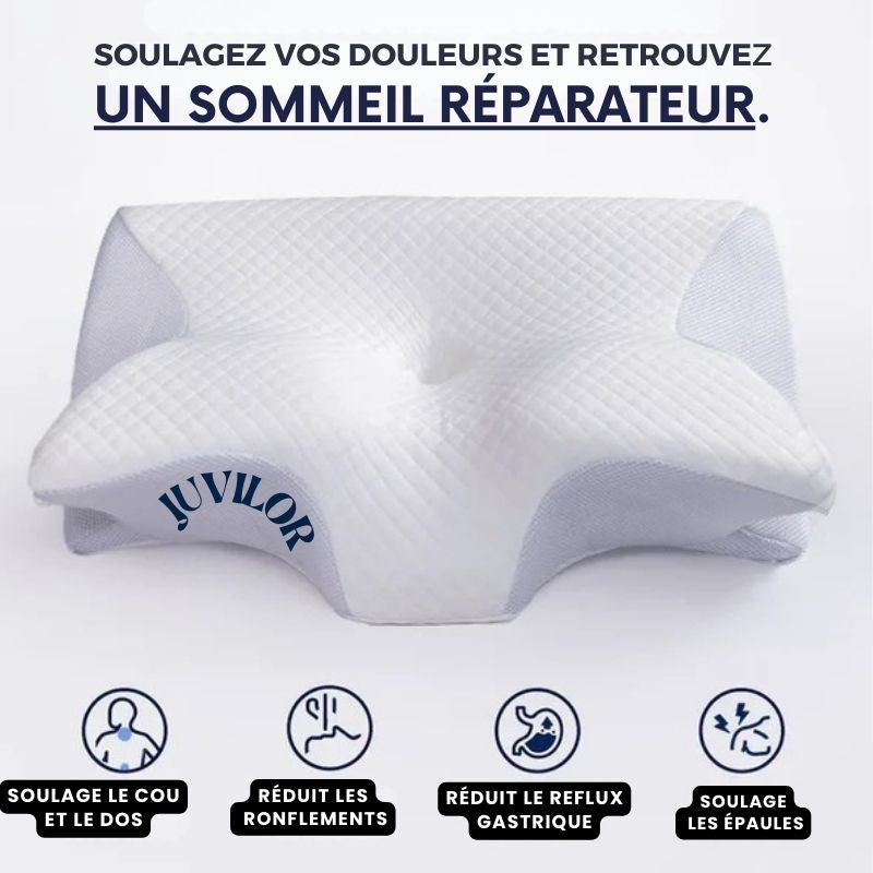 OrthoDream™ 🌙 - Oreiller orthopédique