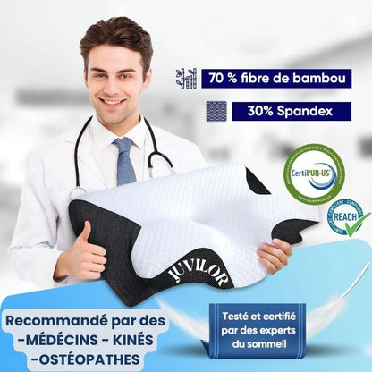 OrthoDream™ 🌙 - Oreiller orthopédique