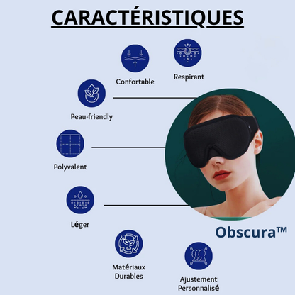 Obscura™ - Masque de sommeil