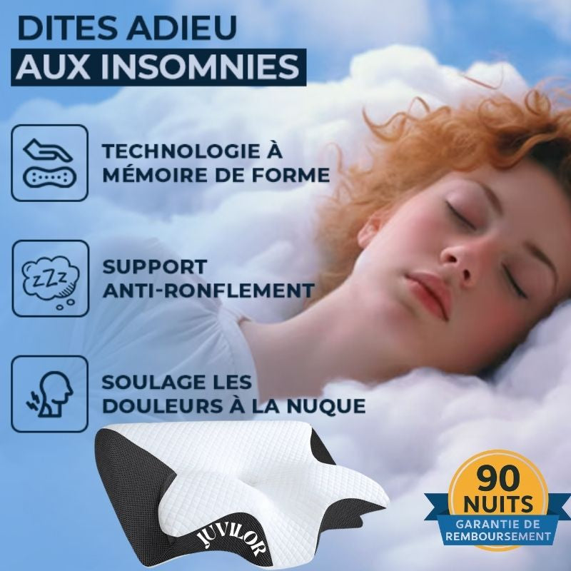 OrthoDream™ 🌙 - Oreiller orthopédique